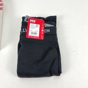 Helly Hansen Mens Lifa Merino Midweight Pant Black 225g Baselayer XL 49366-990